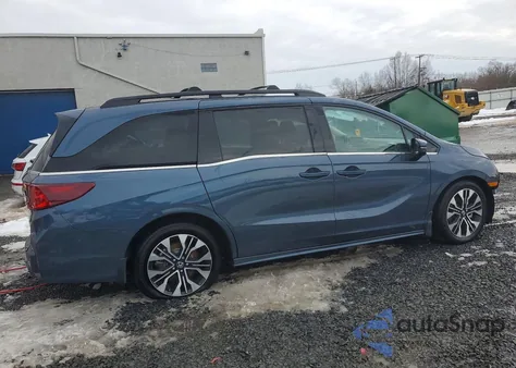 2025 Honda Odyssey Elite from USA, damaged, VIN 5FNRL6H92SB043473